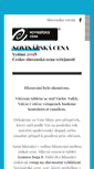 Mobile Screenshot of hlasovani.novinarskacena.cz
